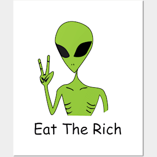 Eat The Rich ALIEN Posters and Art